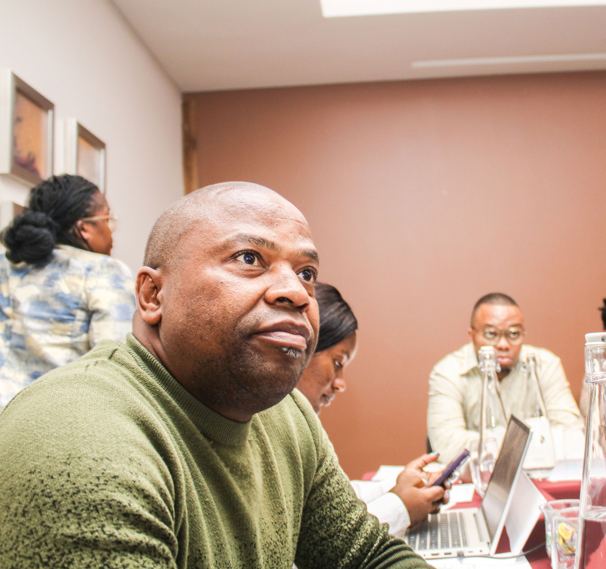 Participants sharing ideas and experiences.